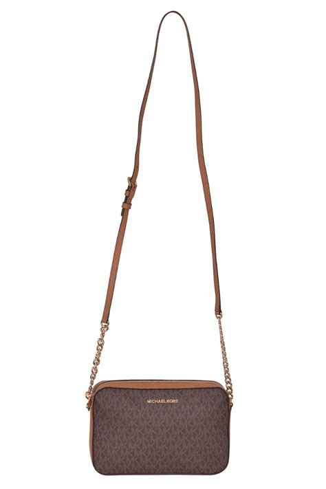 michael kors jet set monogram crossbody|michael kors jetsetter crossbody.